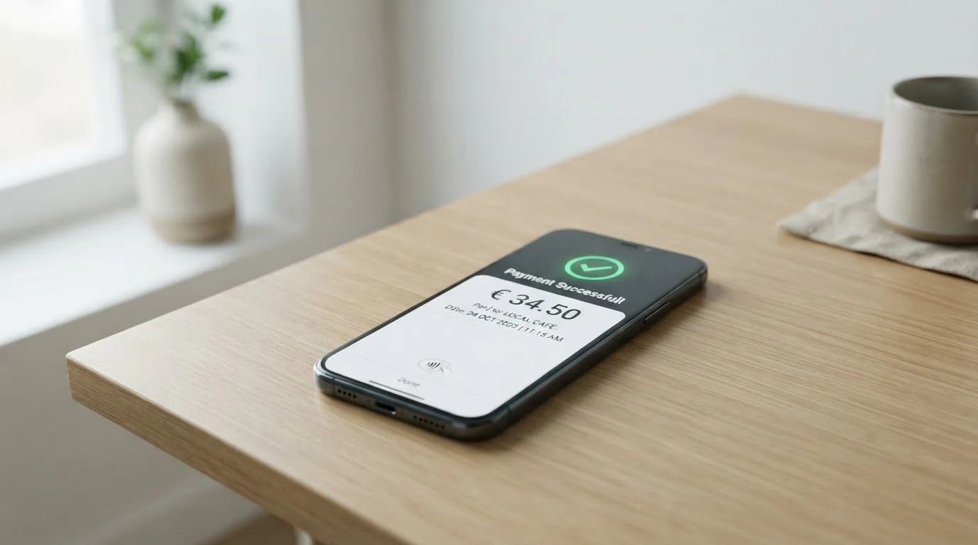 Smartphone s Apple Pay a Google Pay ikonami připraven k okamžitému casino vkladu
