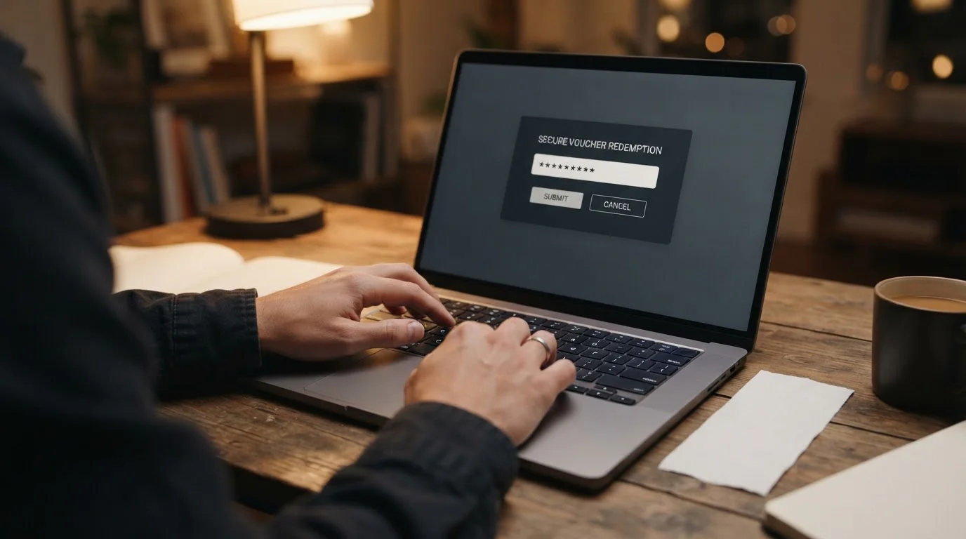 Zadání šestnáctimístného PINu paysafecard v pokladně online kasina