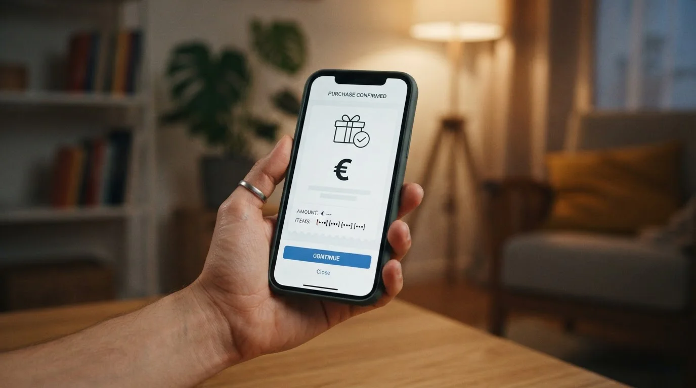 Nákup v aplikaci přes m-platbu O2 s limitem na displeji telefonu