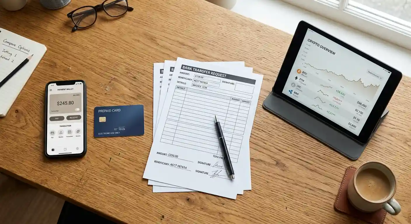 Různé platební metody pro online kasino od kryptoměn po e-peněženky